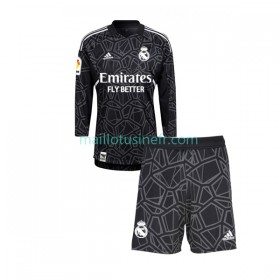 Maillot de Foot Real Madrid Extérieur Gardien 2022-23 Manches Longues - Enfant